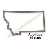 Montana applique design