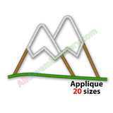 Mountain Applique