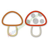 Mushroom Applique set
