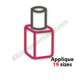 Nail Polish Bottle Applique