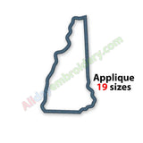 New Hampshire applique design