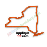 New York applique design