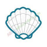 Sea shell applique - Alldayembroidery.com