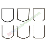 Pocket applique set