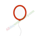 Single balloon applique - Alldayembroidery.com