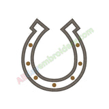 Horseshoe applique