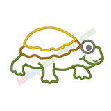 Turtle applique - Alldayembroidery.com