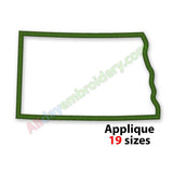 North Dakota applique design