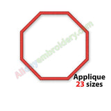 Octagon applique design