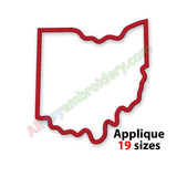Ohio applique design