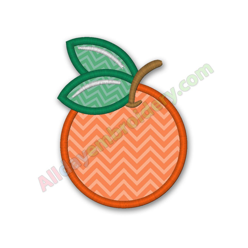 Orange Applique