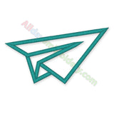 Paper Plane Applique