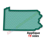 Pennsylvania embroidery design