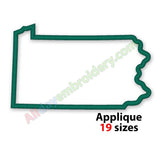 Pennsylvania applique design
