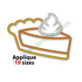 Pie Slice Applique