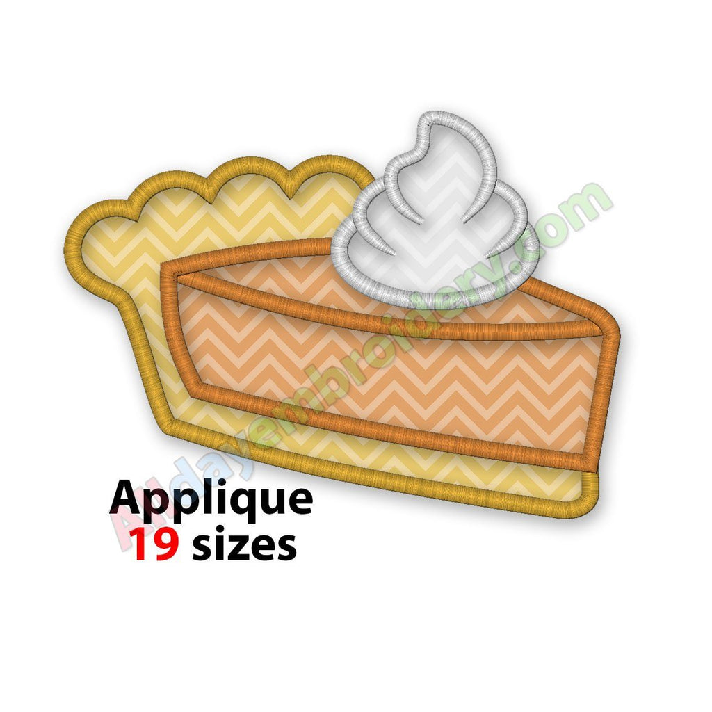 Pie Slice Applique