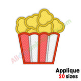 popcorn embroidery design