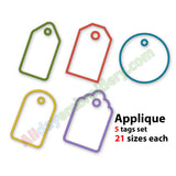 price tag applique