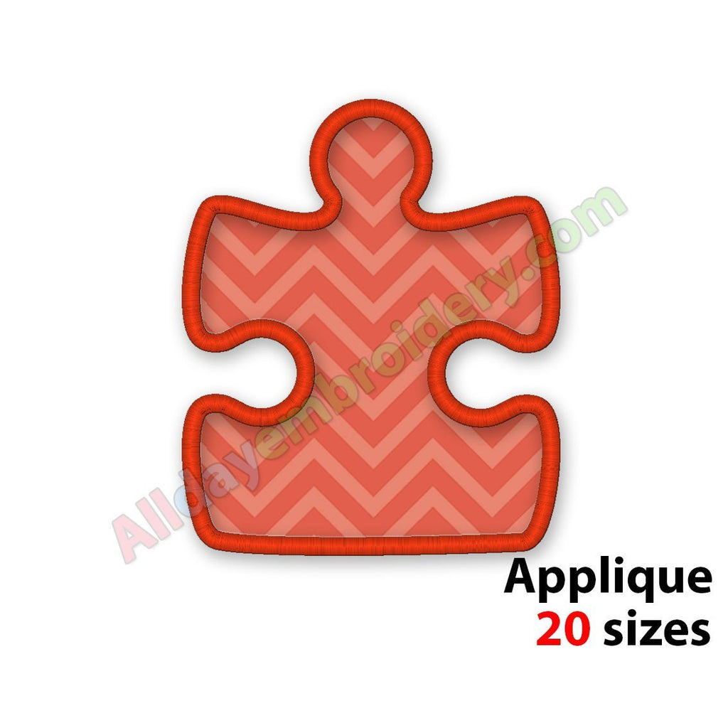 Puzzle applique design