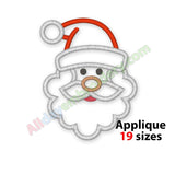 Santa applique design