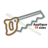 Saw applique design