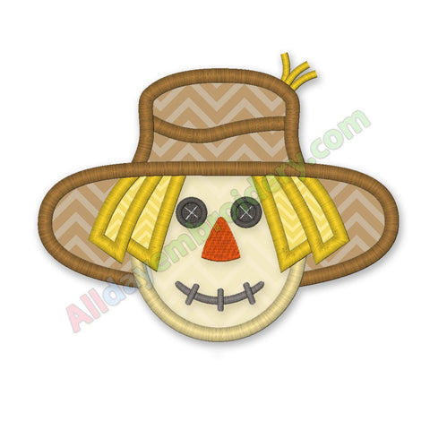 Scarecrow embroidery