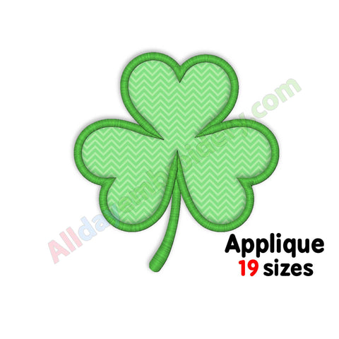 Shamrock embroidery design