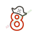 Number applique SET
