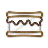 Smore applique design