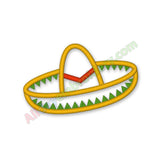 Sombrero applique