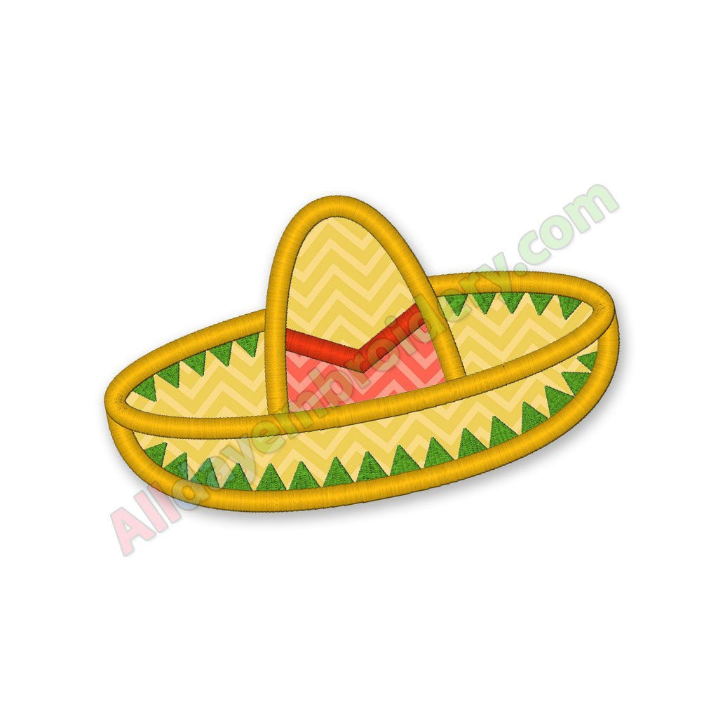 Sombrero embroidery