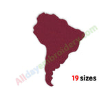 South America embroidery design
