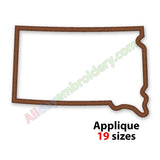South Dakota applique design
