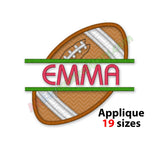 Football applique design