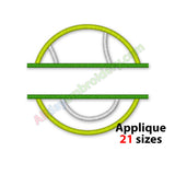 Tennis applique design