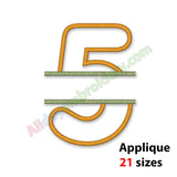Number 5 Split