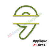Number 9 Split