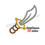 Sword applique design