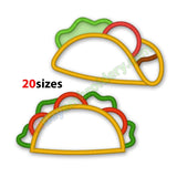 Taco applique design