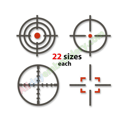 Crosshair Embroidery