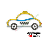 Taxi applique design