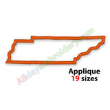 Tennessee applique design