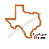 Texas applique design