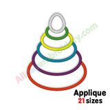 Kids toy applique design