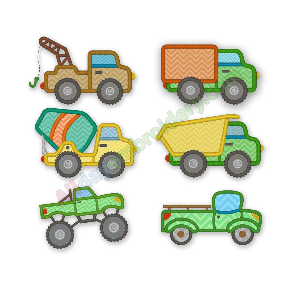 Monster truck applique