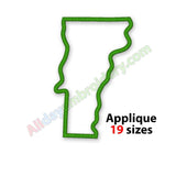Vermont applique design