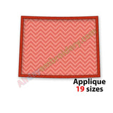 Wyoming embroidery design