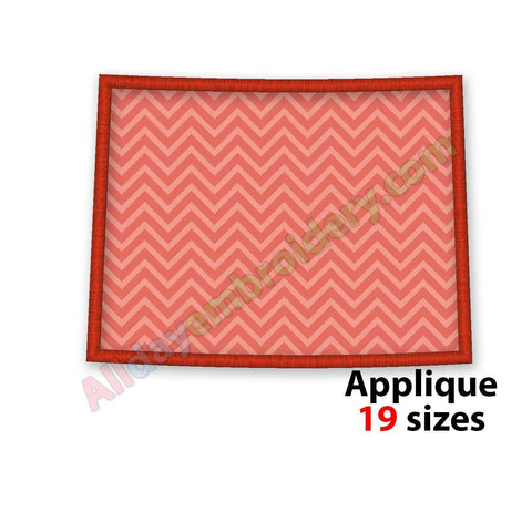 Wyoming embroidery design