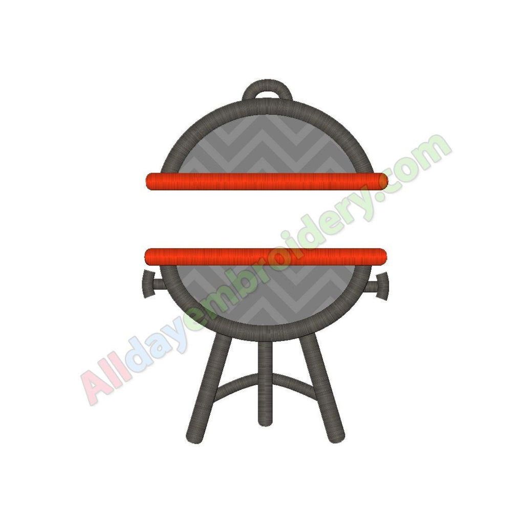 BBQ grill applique