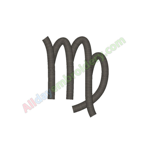 Virgo embroidery - Alldayembroidery.com